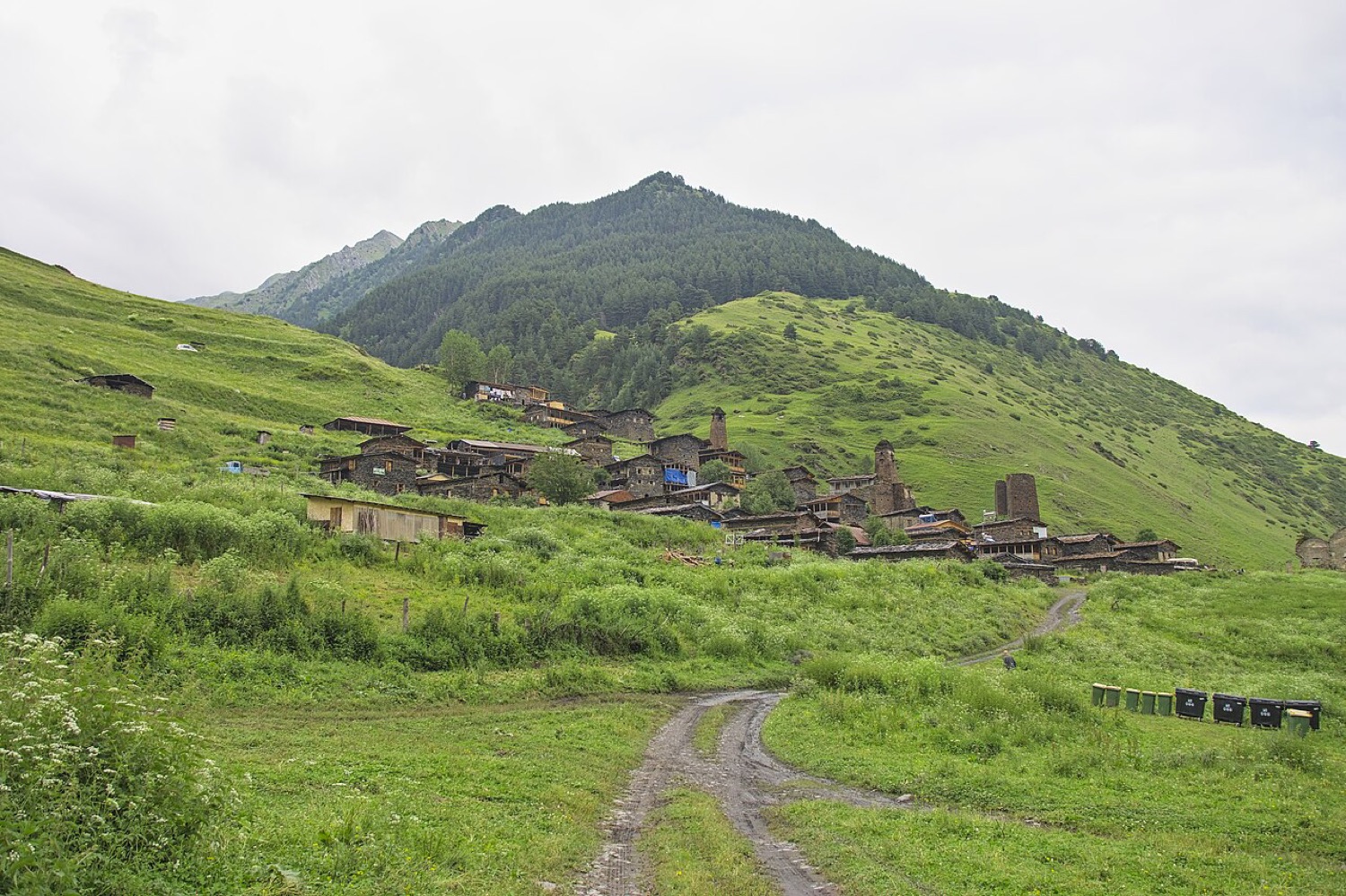 Tusheti 云端碉楼村